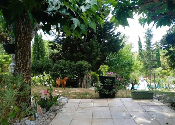 Independante Piscine, Parc, Cuisine... Bed & Breakfast Brézilhac